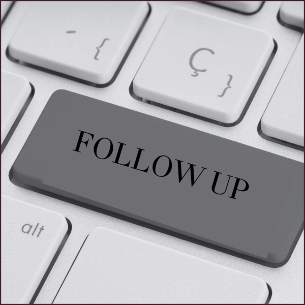 Image of a button to book follow-up session for coaching package